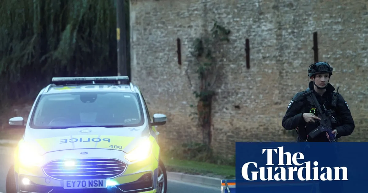 Major incident declared near RAF Fairford as men held on suspicion of explosives offences