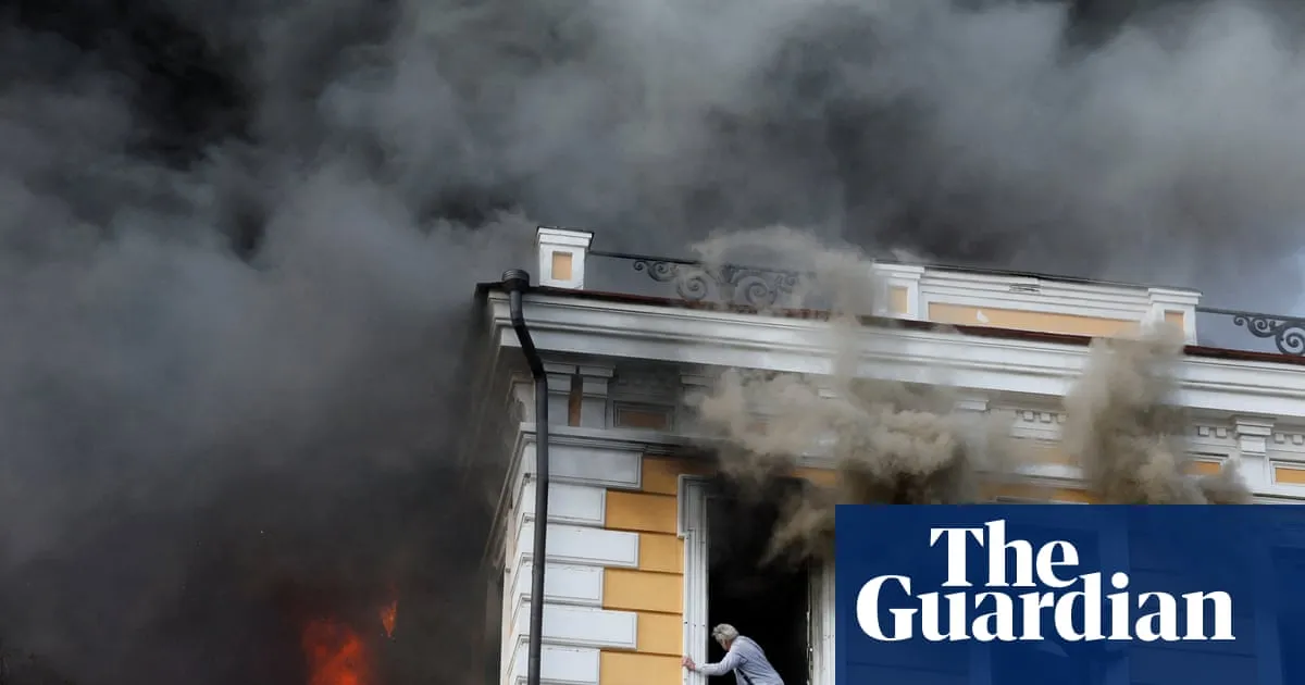 Staff killed and wounded in Russian strike on Kyiv’s science academy