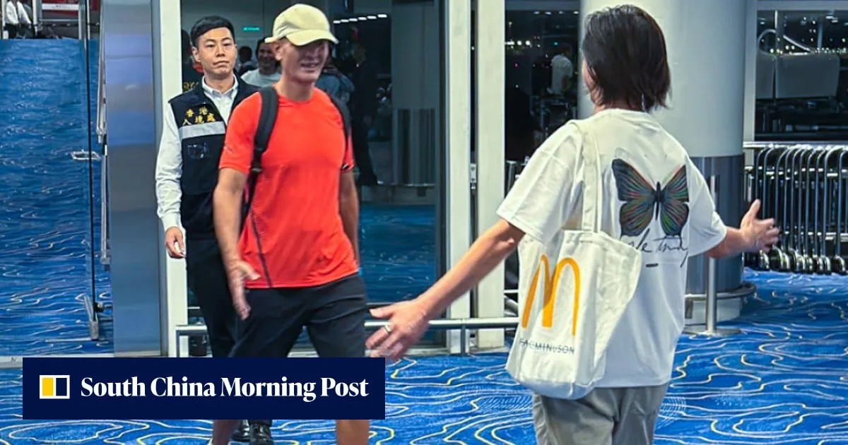Hong Kong man returns to city after 26 years in Philippine prison for drug offences