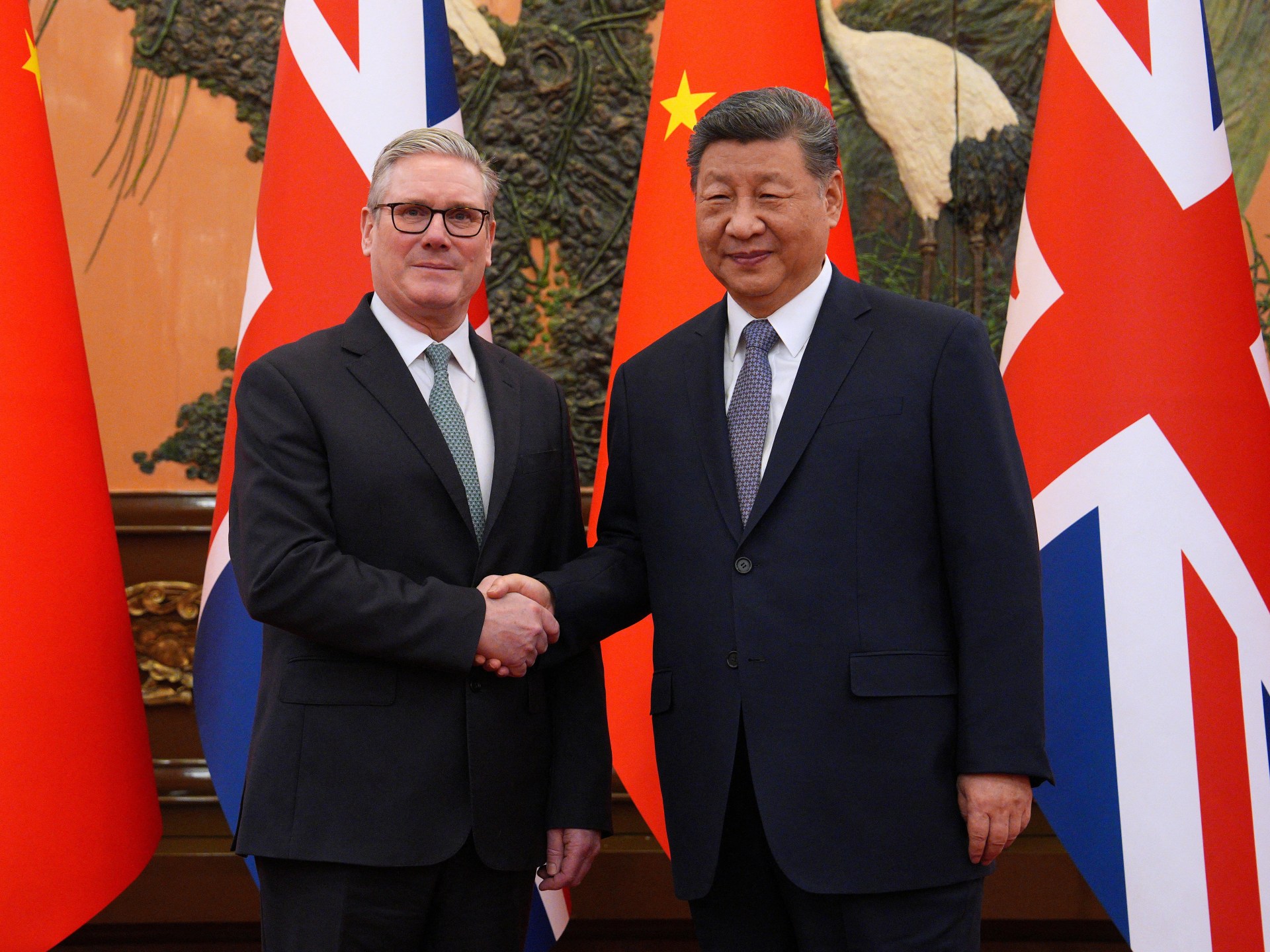 China’s Xi Jinping, UK’s Kier Starmer agree to deepen economic ties