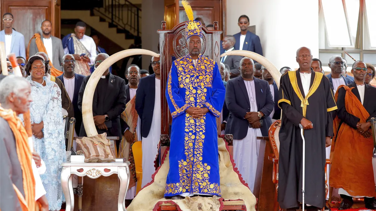 Former journalist crowned king of Uganda’s Tooro kingdom