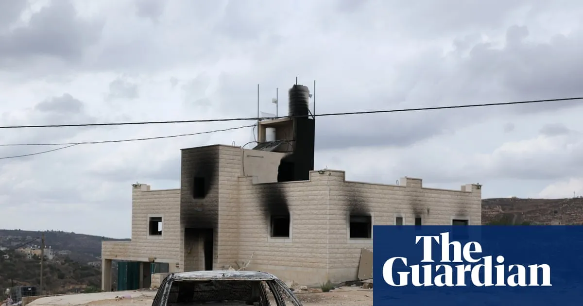 Israeli forces overwhelmed by violent settlers in ‘terrorist attack’ on Palestinian family