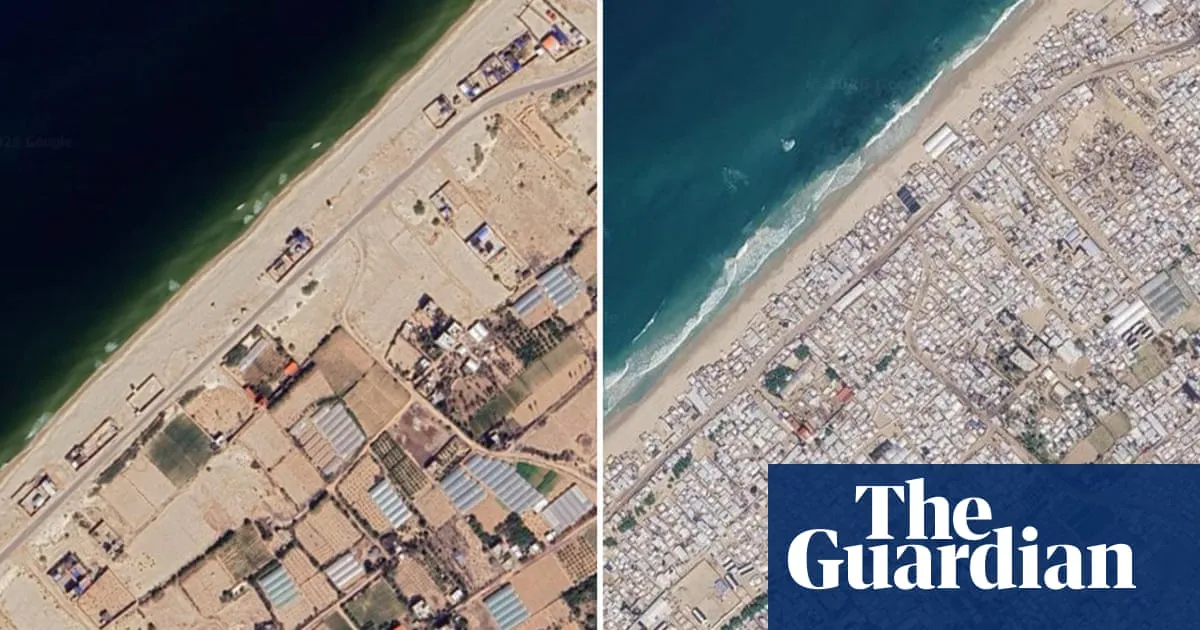 New Google Maps images reveal massive scale of devastation in Gaza