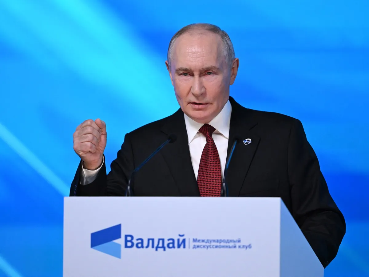 Russia’s Putin rules out ceasefire with Ukraine during speech in Moscow