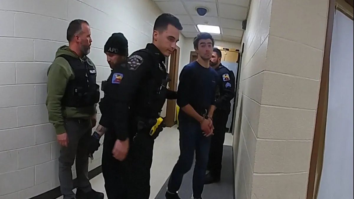 Police bodycam shows Luigi Mangione arrest at Pennsylvania McDonald’s