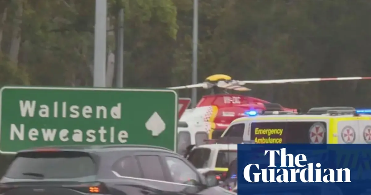 Several people injured after vehicle hits crowd in Newcastle waiting to farewell Knights team bus