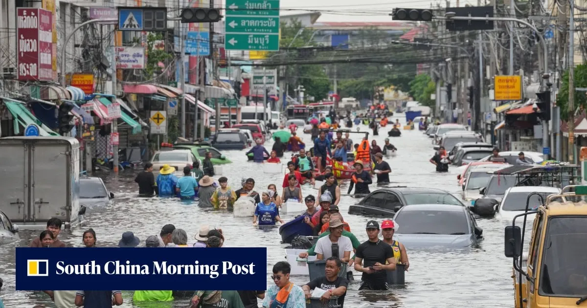 Sinking city, rising rage: Bangkok’s floods fuel fury over government inaction