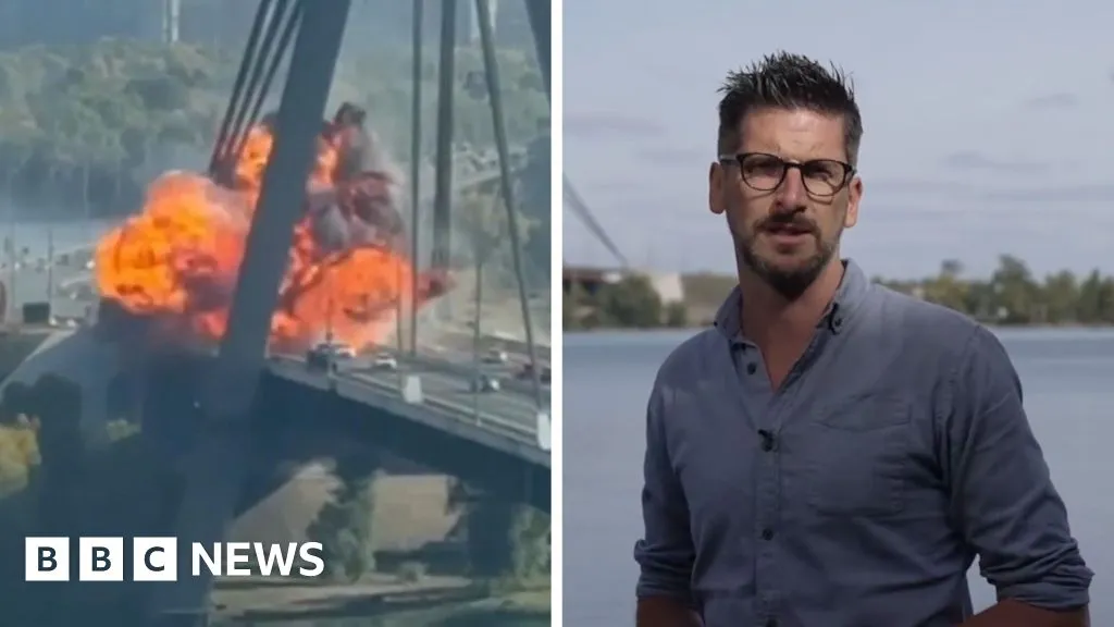 Watch: What we know about Russian strikes on Kyiv bridges