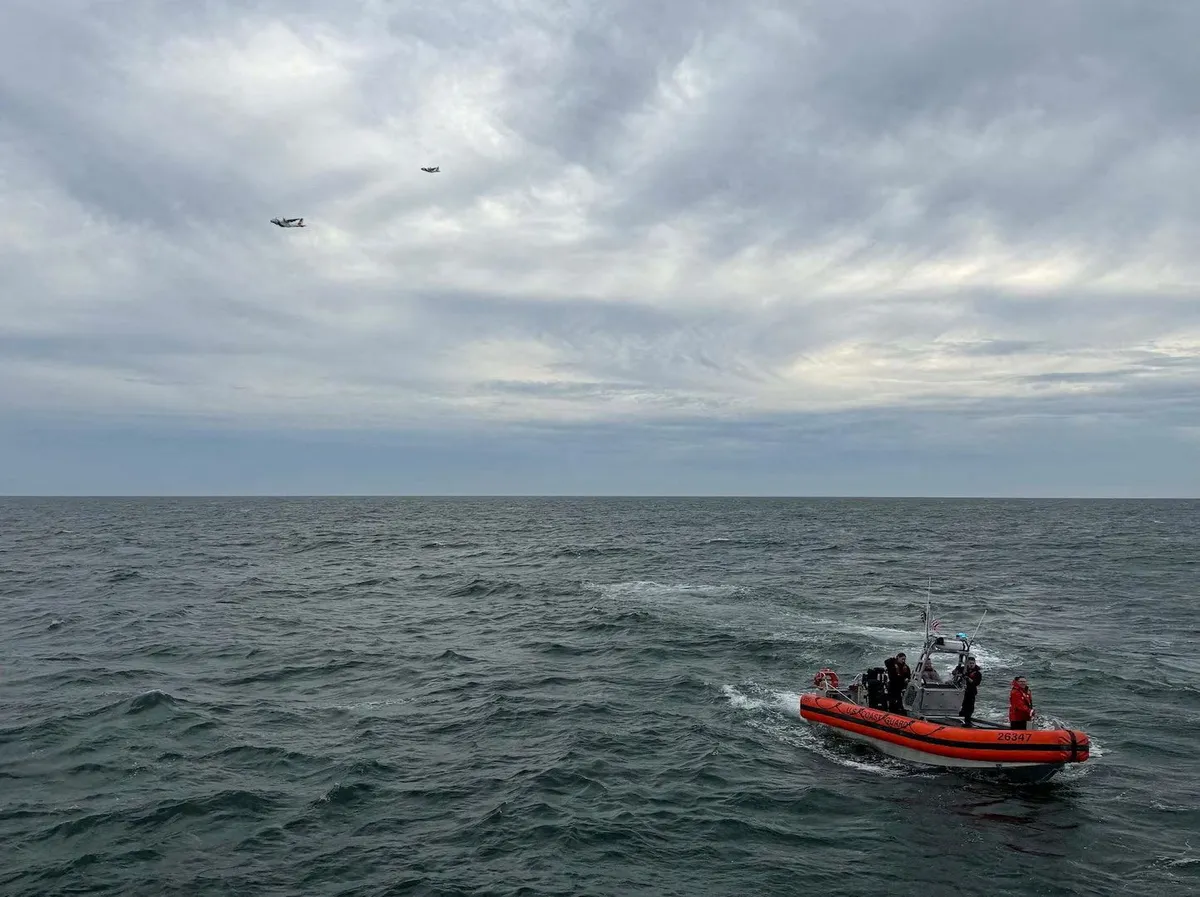 US coastguard suspends search for six on board crashed medical jet