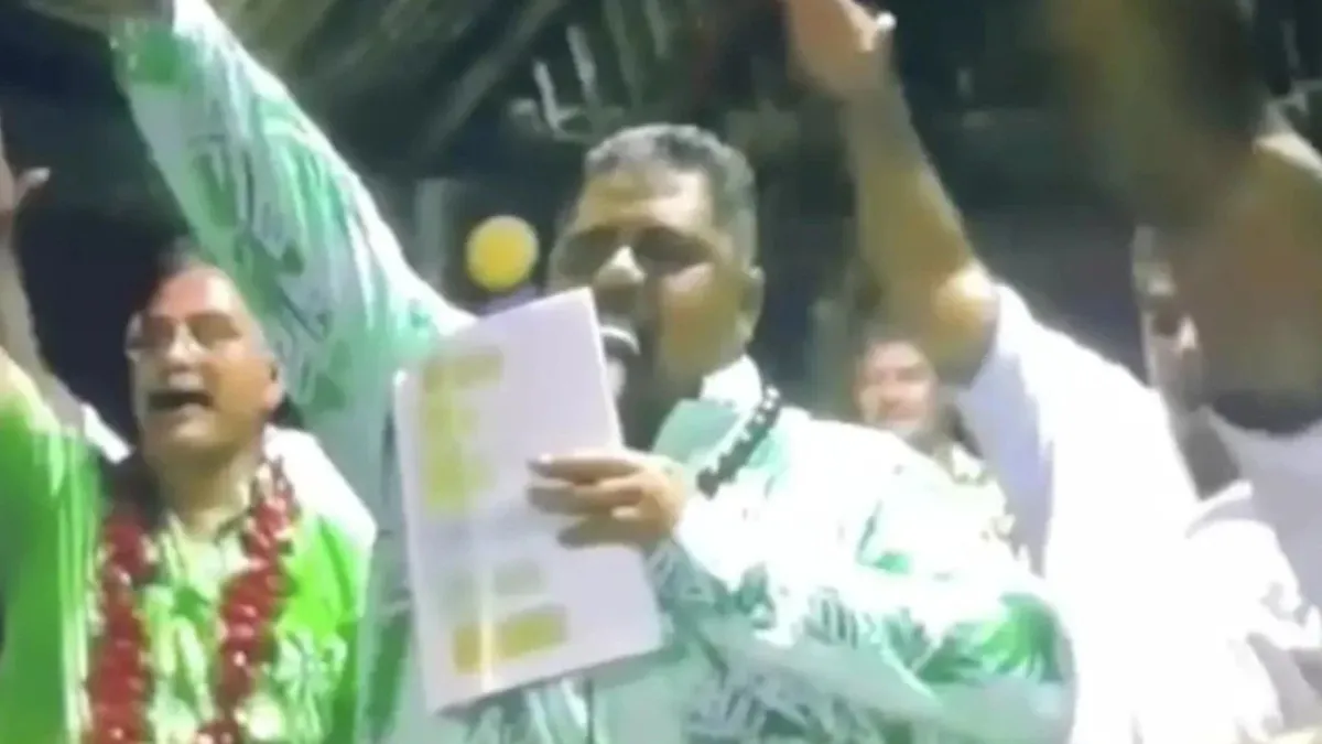 Samoa prime minister apologises after Nazi salute video surfaces