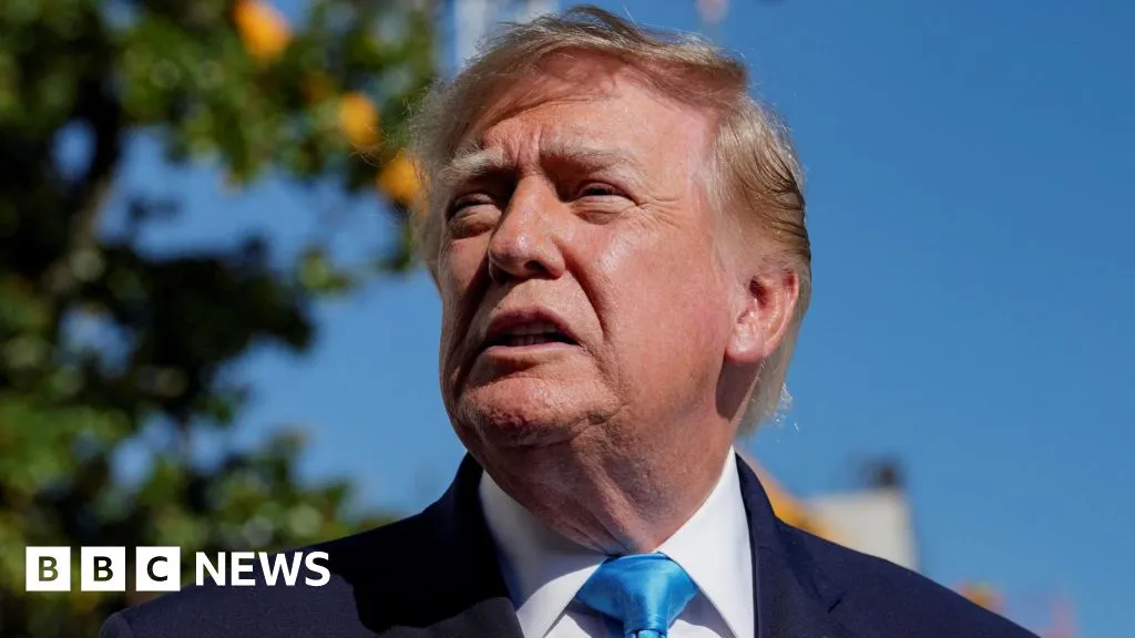 Trump says 'threat' led US to pull bombers from RAF Fairford