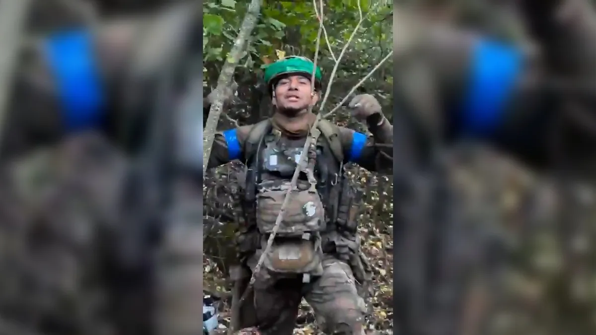 Mexican and Colombian cartel mercenaries filmed fighting in Ukraine