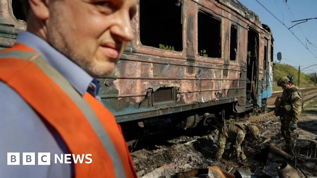 Fear and disruption for Ukraine's rail passengers as Russia escalates drone attacks
