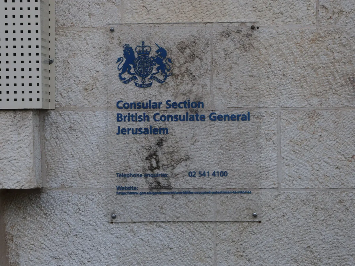‘Not the act of a friend’: Israel’s deadline to close UK consulate nears