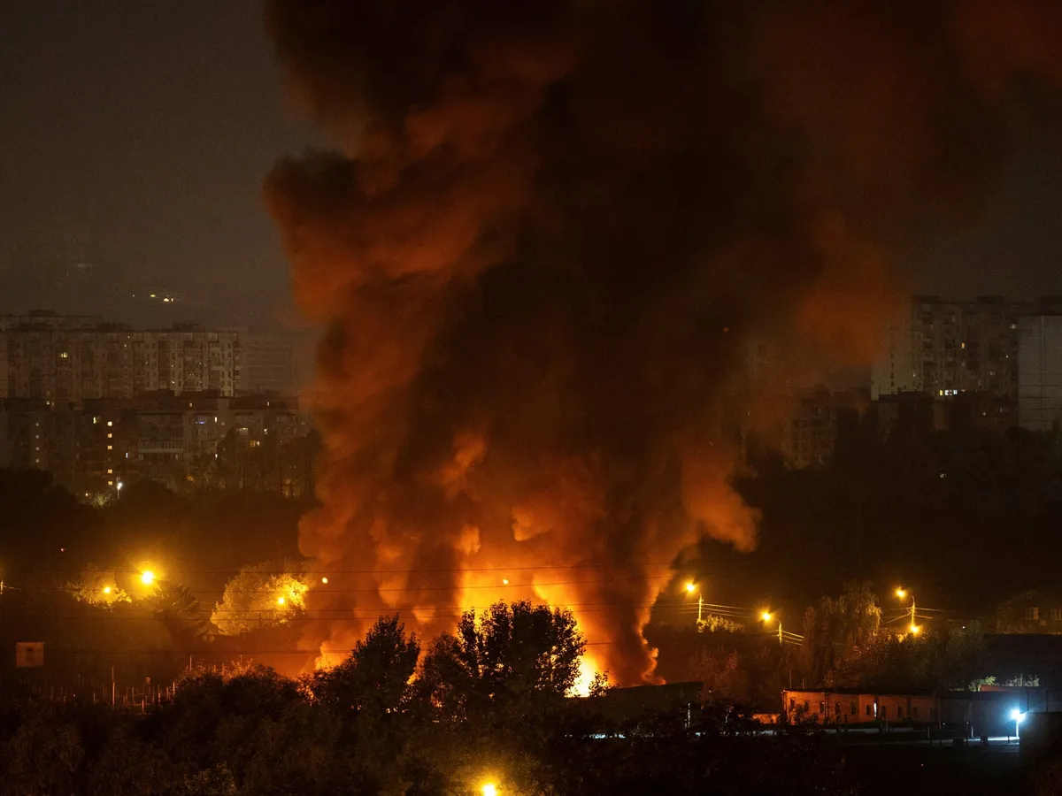 At least two killed in Kyiv as Russia launches ‘massive’ attack on Ukraine