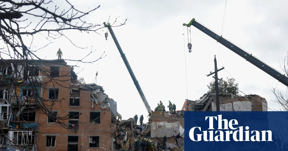 Ukraine says Russia bombed apartment block as birthday gift for Putin
