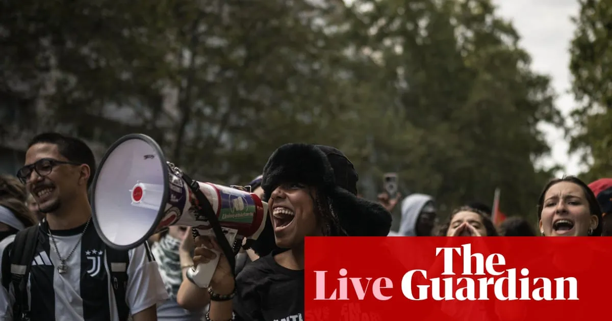 French high school protests continue despite PM’s promise of action – Europe live