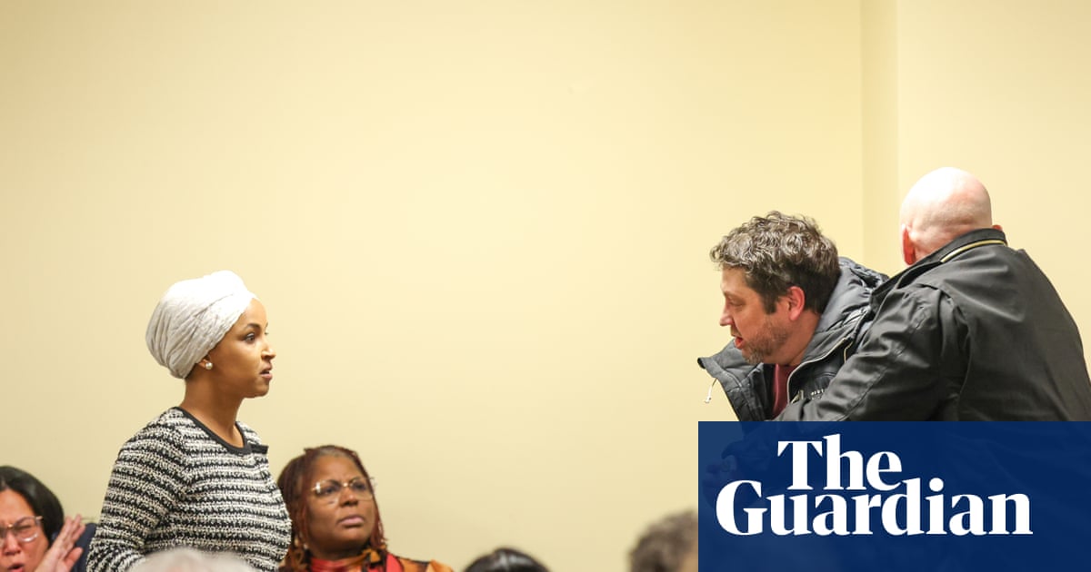 Justice department charges man accused of attacking Ilhan Omar at town hall