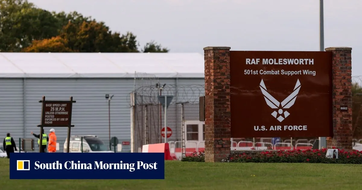 UK Ministry of Defence patrols arrest 2 Latvians near RAF base