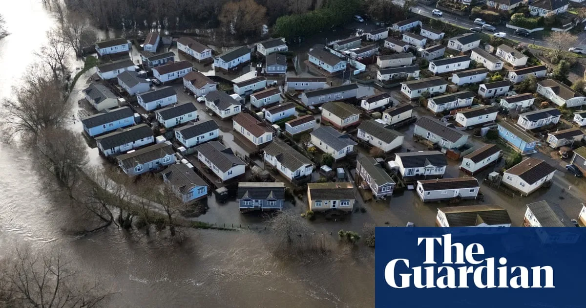 Nearly 150 flood alerts in place across England in aftermath of Storm Chandra