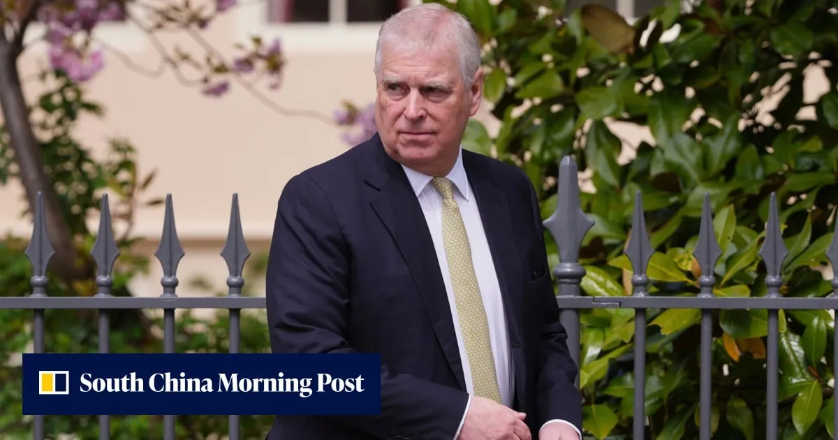 UK’s ex-prince Andrew gets US$399,000 compensation on his mansion lease