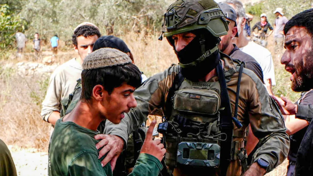 Palestinians seek protection from violent settlers during olive harvest