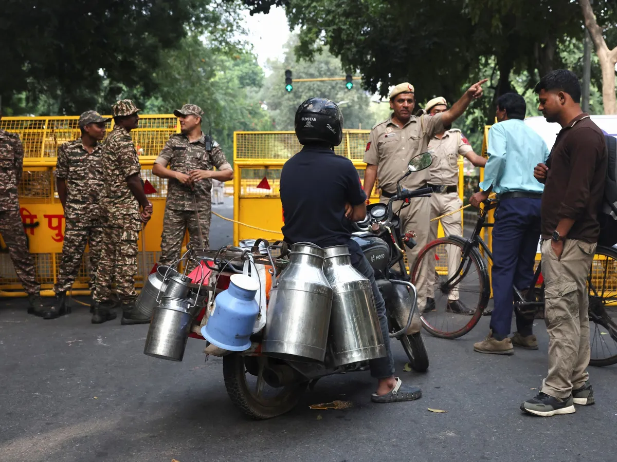 ‘How can you stop these kids?’ Indian capital on lockdown before protests