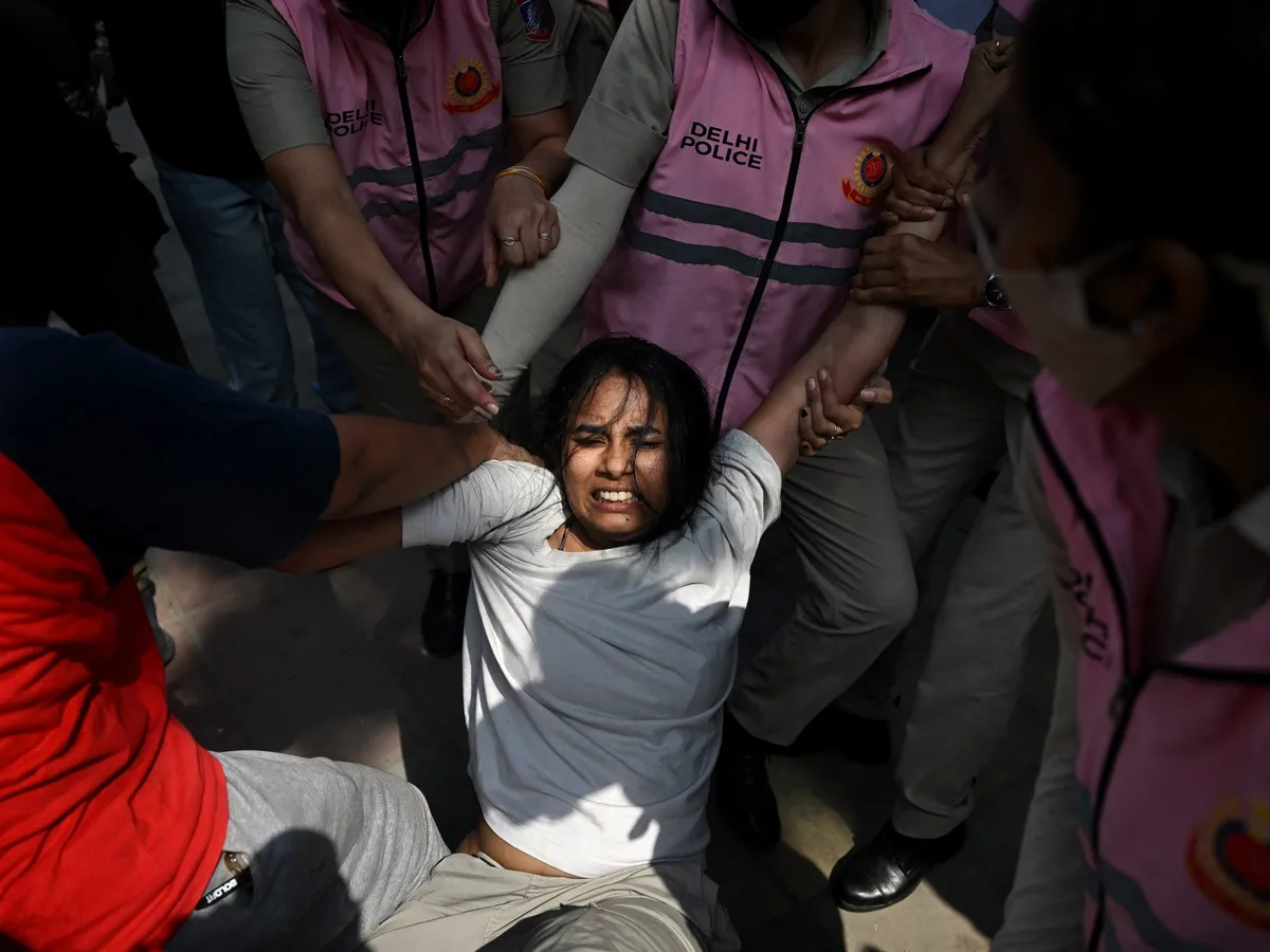 India protest live: ‘Cockroach’ leaders detained; New Delhi in lockdown