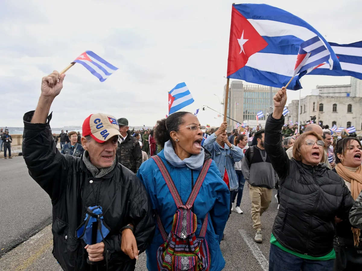 Trump threatens tariffs on countries supplying Cuba with much-needed oil