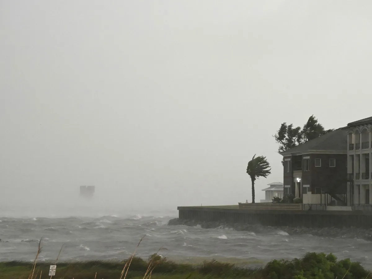 Isaias weakens after making landfall in US Gulf Coast as hurricane