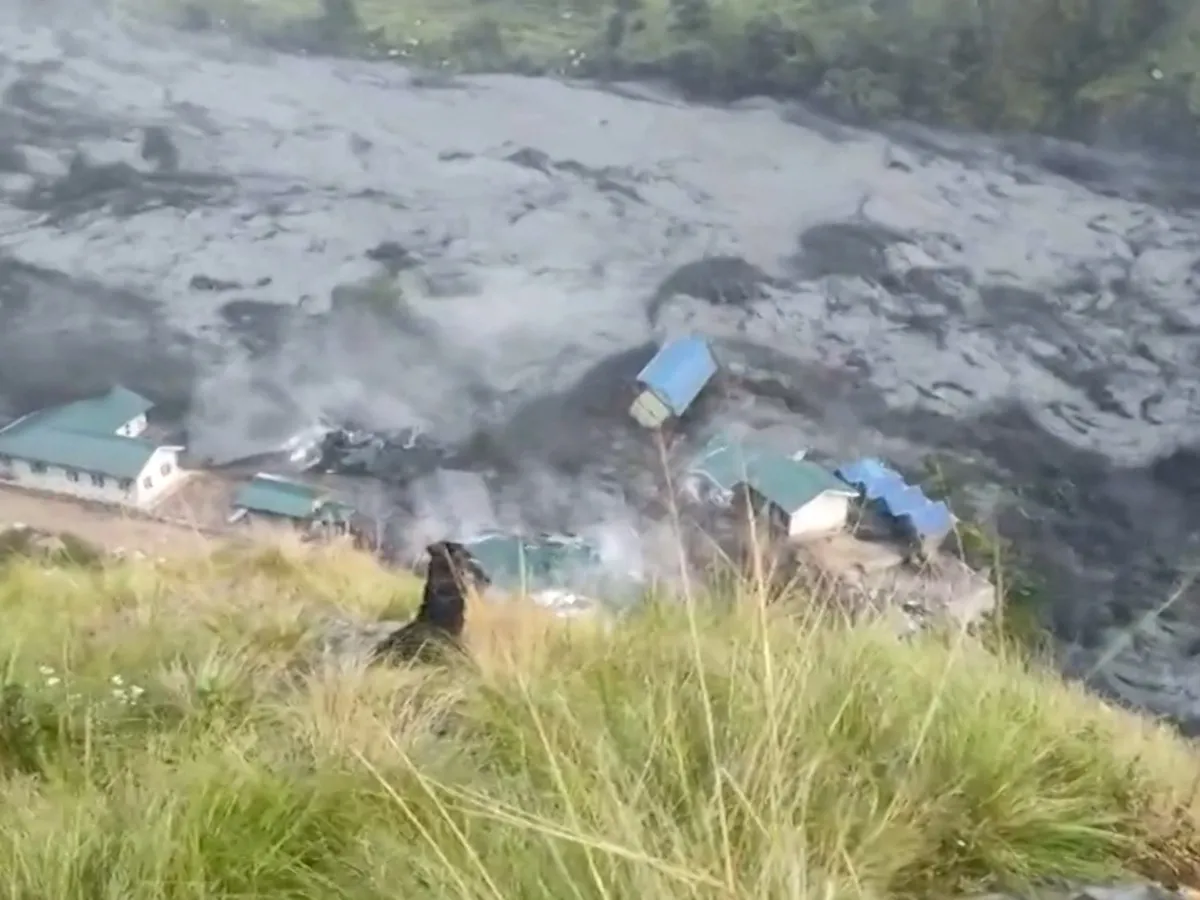 At least five people missing as flash floods in Nepal sweep away houses
