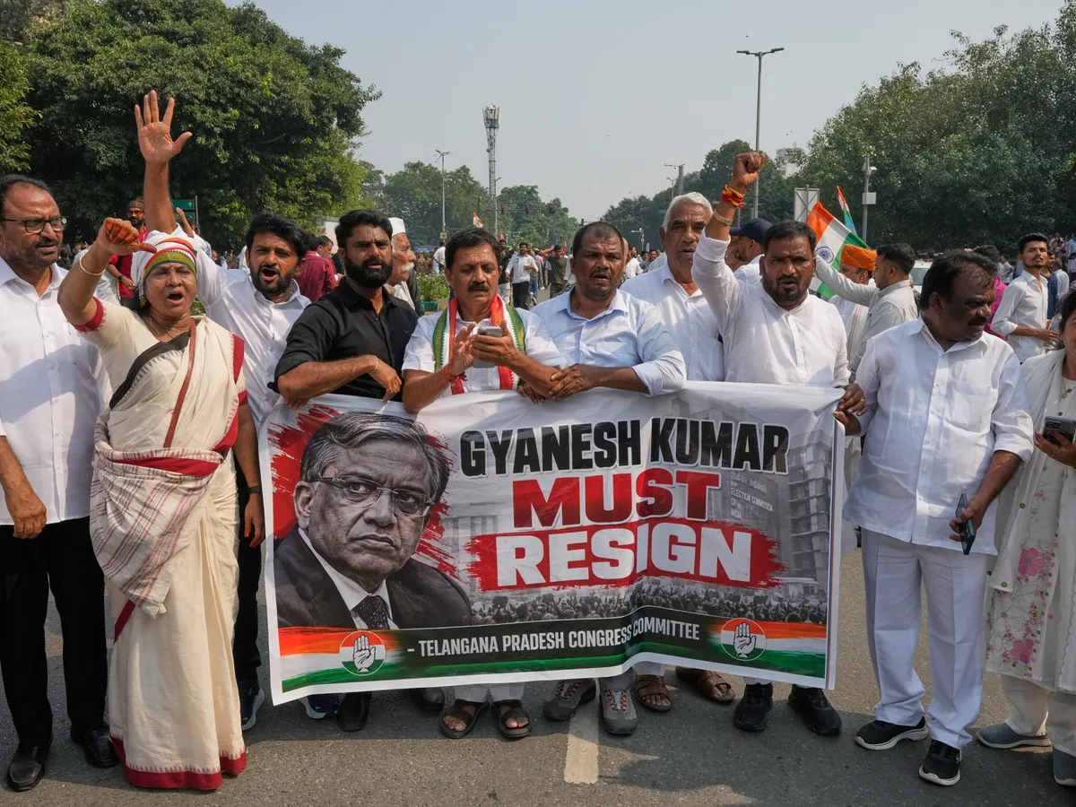 India protest live: Opposition to march to Supreme Court over ‘vote theft’