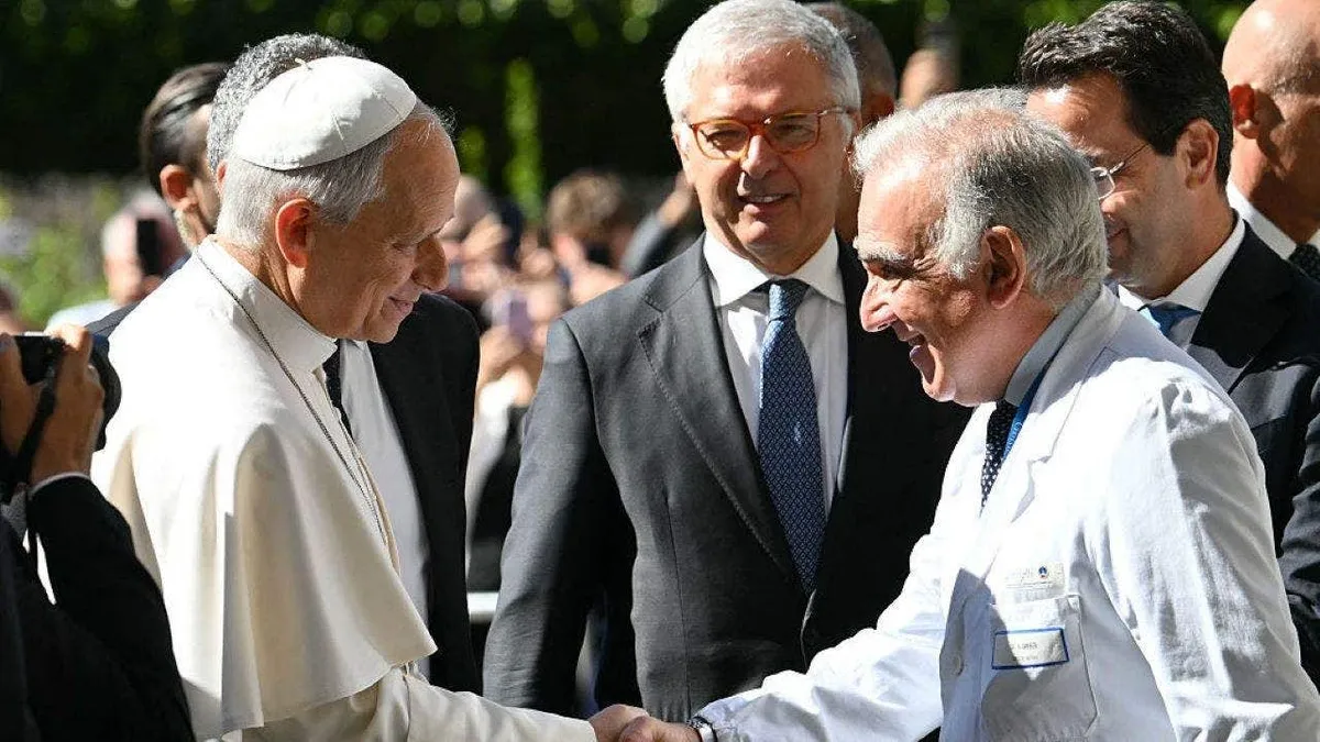 Pope Leo surgery to remove lung nodule was successful, Vatican says