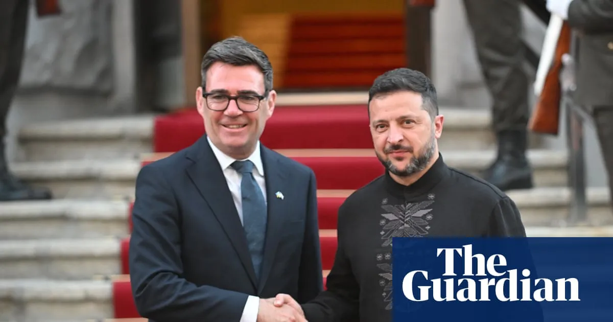 Burnham to host Zelenskyy at No 10 in show of ‘rock-solid’ support