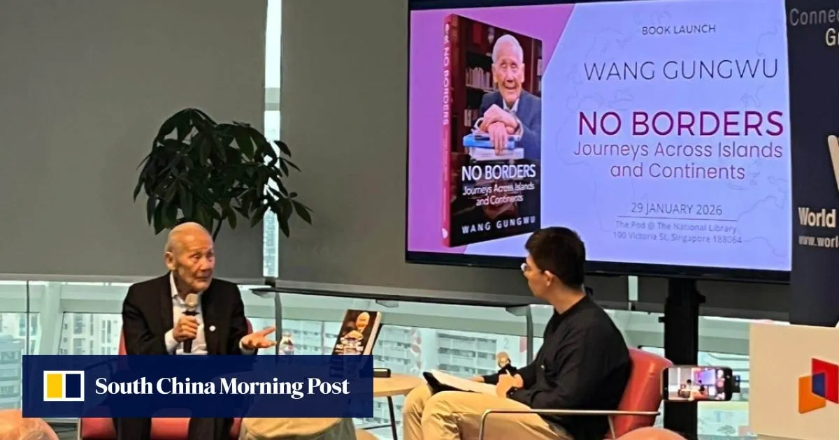 In his Singapore book launch, sinologist Wang Gungwu recounts own journey through history