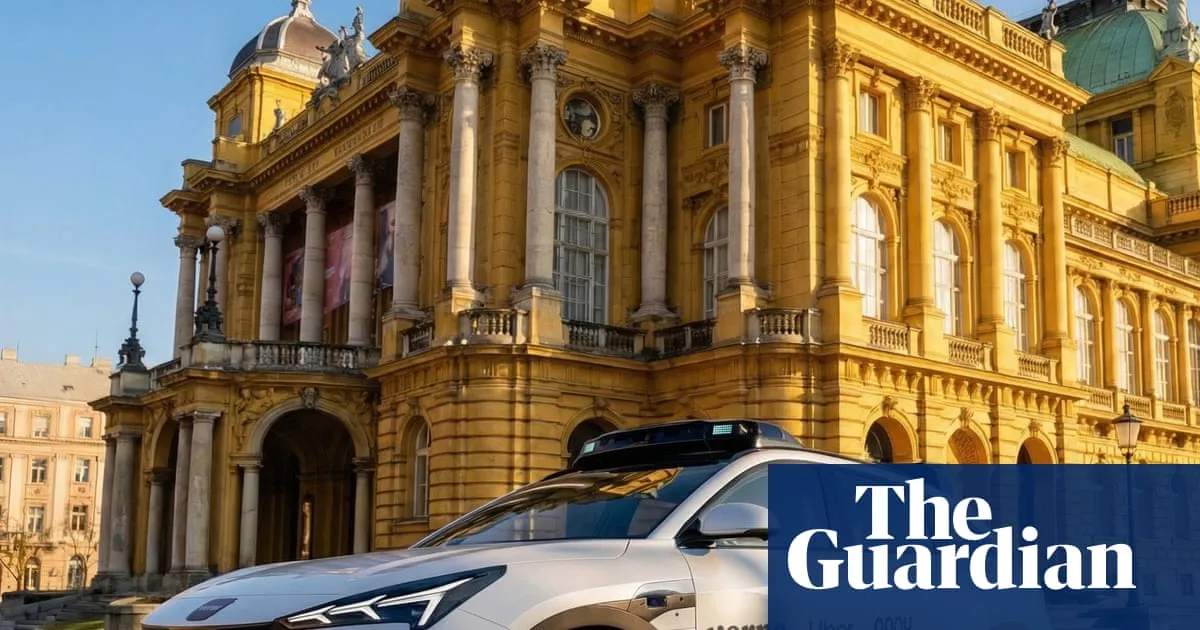 Uber begins self-driving robotaxi trial in Manchester