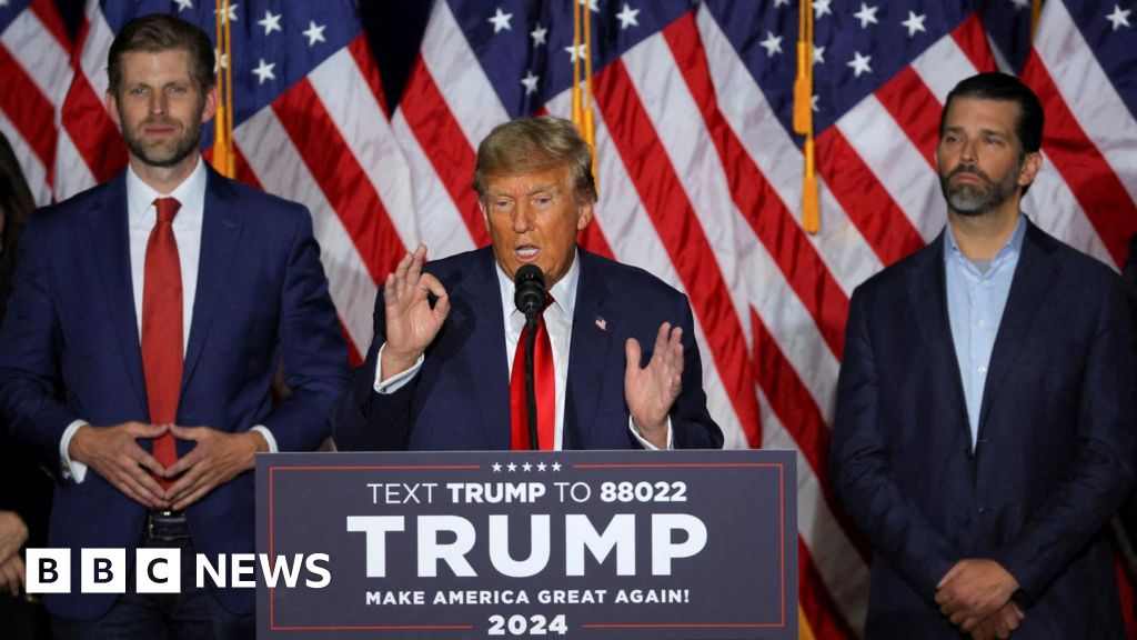 Trump and his sons sue IRS and US Treasury over leaked tax information