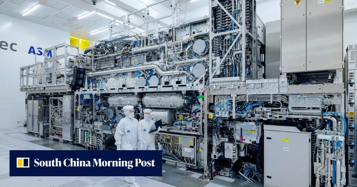 ASML’s chip equipment sales to China soar 109% despite US export curb push