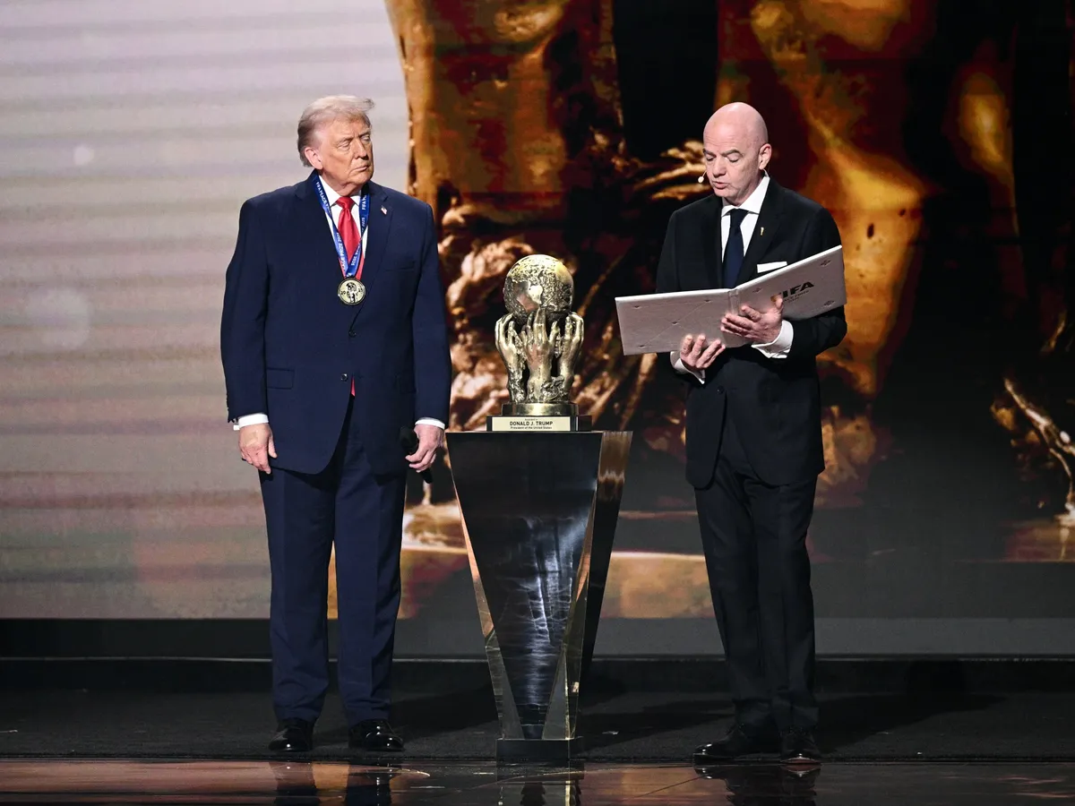 Trump gets FIFA’s new peace prize