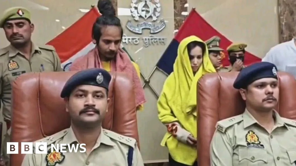 Indian woman and boyfriend get death sentence in 'blue drum' murder case