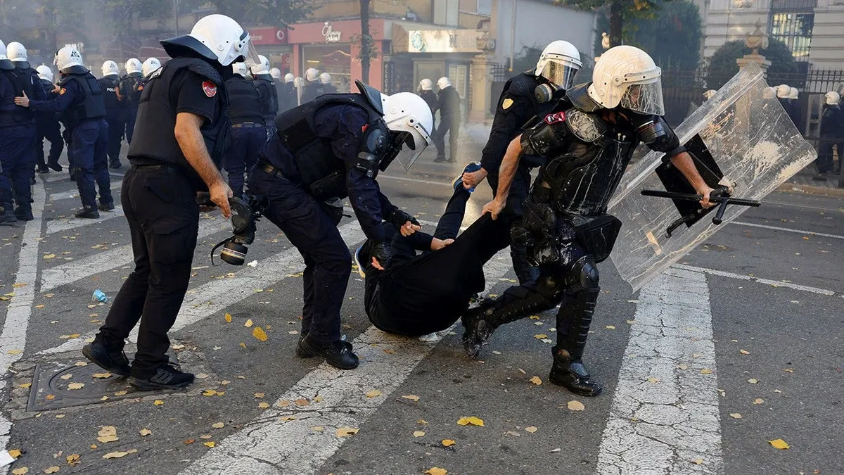 Albania rioters clash with police for Socialist government as European unrest spreads