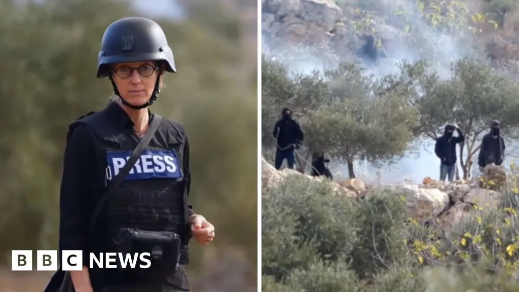 Israeli settlers attack Palestinians in West Bank during olive harvest