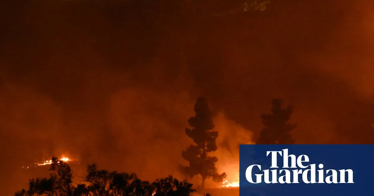 California brush fires force evacuations and tens of thousands of power shutoffs