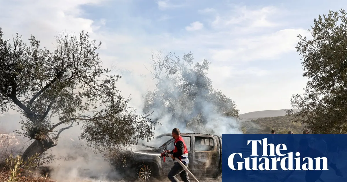Israeli settlers attack olive farmers and Washington Post journalist in West Bank