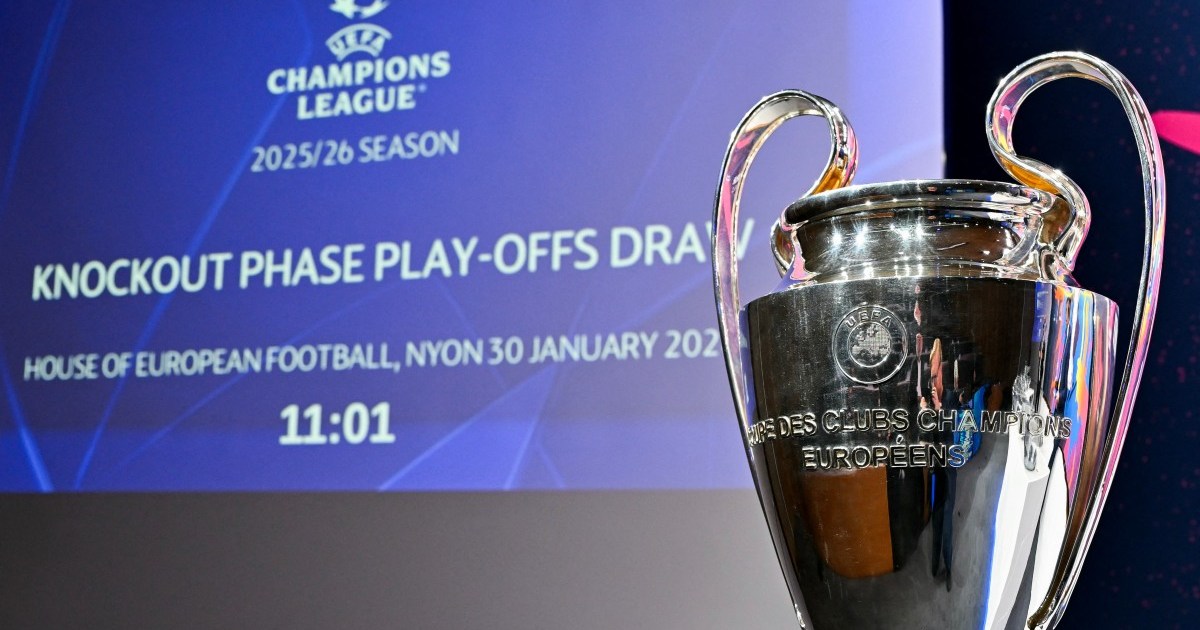 Real Madrid draw Benfica, PSG get Monaco in UEFA Champions League playoffs