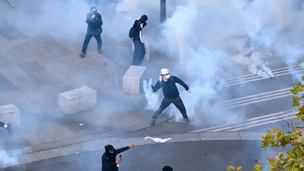 Al Jazeera reports from Paris as protests turns violent