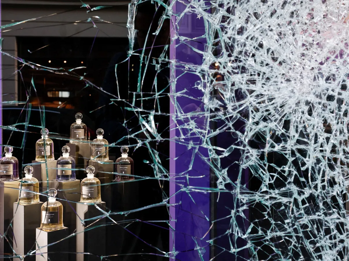 Paris left reeling as student-led protests turn chaotic