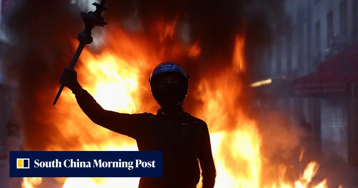French protests over declining school standards amid China catch-up ambitions turn violent