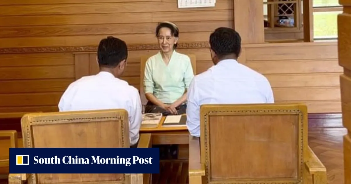 Detained Suu Kyi receives royal package from UK’s King Charles: Myanmar government