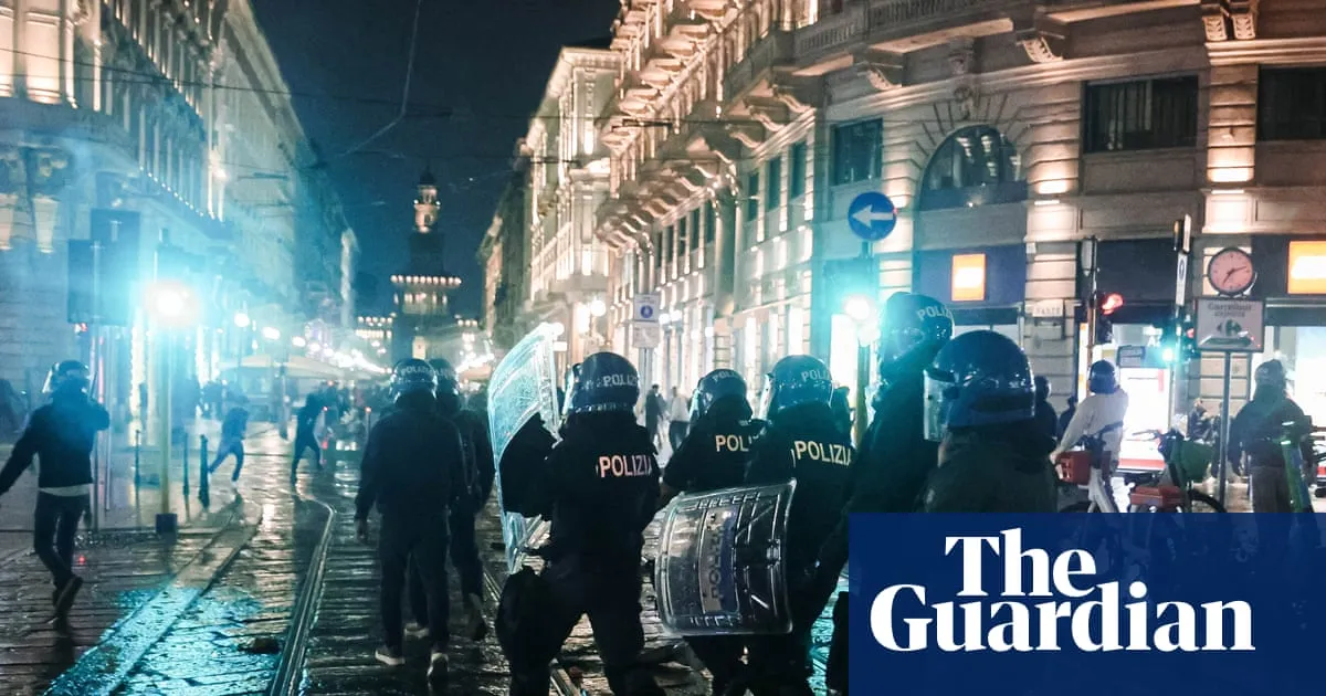 Milan luxury shops close as Italy prepares to deploy troops in the city after days of protests